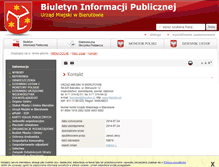 Tablet Screenshot of bierutow.biuletyn.net
