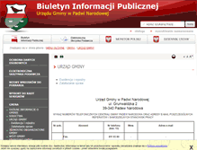Tablet Screenshot of padewnarodowa.biuletyn.net