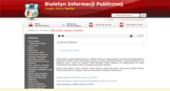 Desktop Screenshot of maslow.biuletyn.net